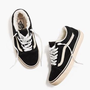 Black Sherpa Vans